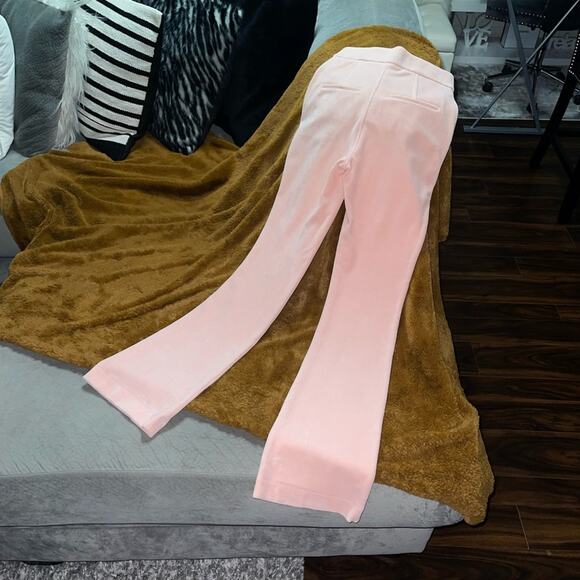 Alexander Wang Women's Size 0 Peak Stacked Pants in Quartz Pink EUC $595 - Picture 8 of 12